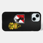 11e Gepantserde Cavalerie Regiment Case-Mate iPhone Case (Achterkant (horizontaal))