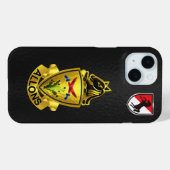 11e Gepantserde Cavalerie Regiment Case-Mate iPhone Case (Achterkant (horizontaal))