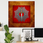 11e graad: Sublieme Master verkozen Poster (Thuiskantoor)