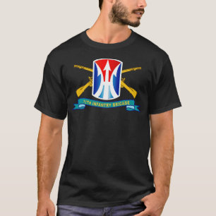 11e Infanteriebrigade SSI w Br Ribbon X T-shirt