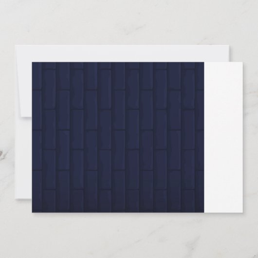 11e jongen verjaardag foto uitnodiging (Achterkant)