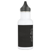 11e Jubileum Gift Chalk Hearts Waterfles (Links)