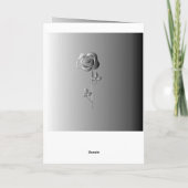 11e Jubileum-Roos voor weddenschappen Kaart (Achterkant)