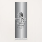 11e Jubileum-Roos voor weddenschappen Yogamat (Voorkant)