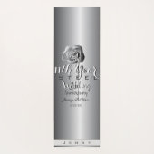 11e Jubileum-Roos voor weddenschappen Yogamat (Achterkant)