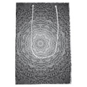 11e Jubileum staal Medium Cadeauzakje (Achterkant)