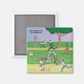 11e Kerstdag (11 Pipers Piping) Magneet (Voorkant / Achterkant)