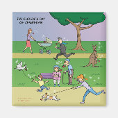 11e Kerstdag (11 Pipers Piping) Magneet (Voorkant)