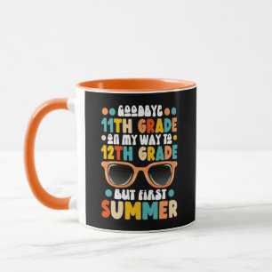 11e klas Afstuderen naar 12e klas eerste zomer Mok