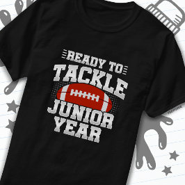 11e klas Football klaar om terug te pakken naar sc T-shirt