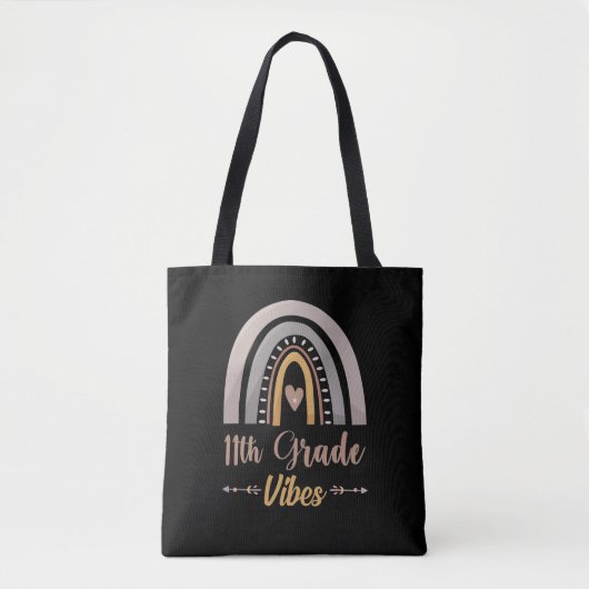 11e klas sfeer elfde klas terug naar school tote bag (Voorkant)