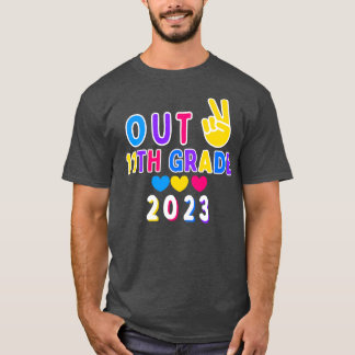 11e klas van 2023 Afstuderen dag T-shirt