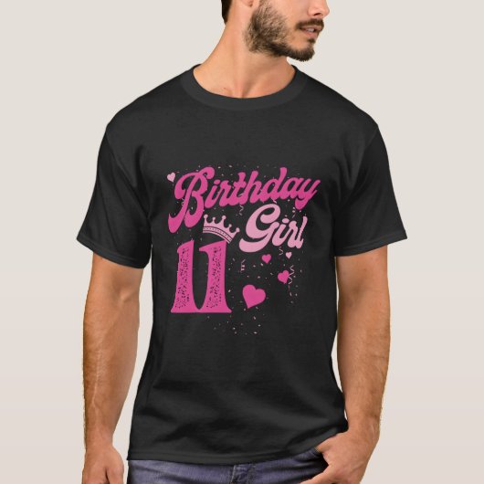 11e kroon 11 bday t-shirt (Voorkant)