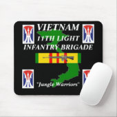 11e Licht Inf Vietnam Mousepad 2/b Muismat (Met muis)
