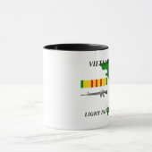 11e Lichte infanteriebrigade Veteraan Koffiekreeft Mok (Midden)