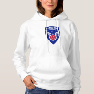 11e Luchtlandingsdivisie "Arctic Angels" Grunge Hoodie
