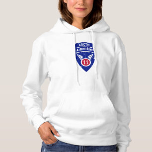 11e Luchtlandingsdivisie "Arctic Angels" in nood Hoodie