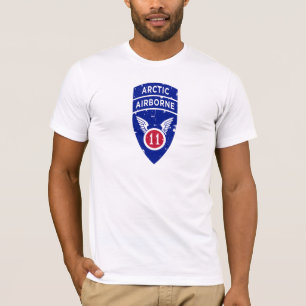 11e Luchtlandingsdivisie "Arctic Angels" in nood T-shirt