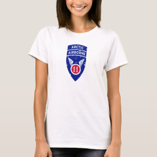 11e Luchtlandingsdivisie "Arctic Angels" in nood T-shirt