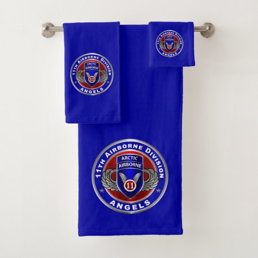 11e Luchtlandingsdivisie Bad Handdoek (Insitu)