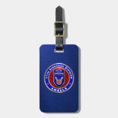 11e Luchtlandingsdivisie Bagagelabel (Voorkant verticaal)