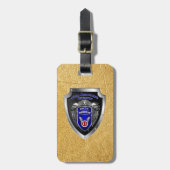 11e Luchtlandingsdivisie Bagagelabel (Voorkant verticaal)