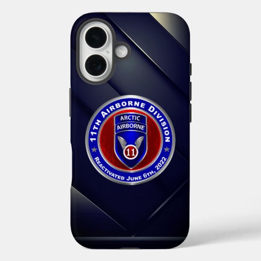 11e Luchtlandingsdivisie Case-Mate iPhone Case (Achterkant)