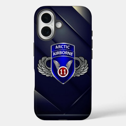 11e Luchtlandingsdivisie Case-Mate iPhone Case (Achterkant)