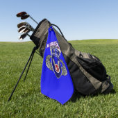 11e Luchtlandingsdivisie  Golfhanddoek (Groen)