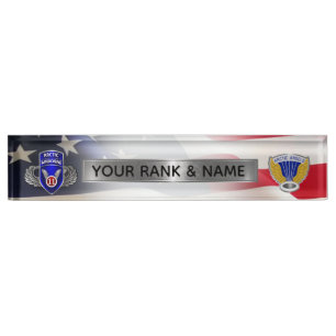 11e Luchtlandingsdivisie Naambordje