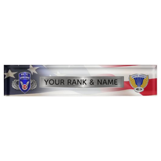 11e Luchtlandingsdivisie Naambordje (Voorkant)