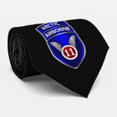 11e Luchtlandingsdivisie  Stropdas (Opgerold)