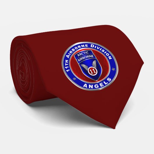 11e Luchtlandingsdivisie  Stropdas (Opgerold)