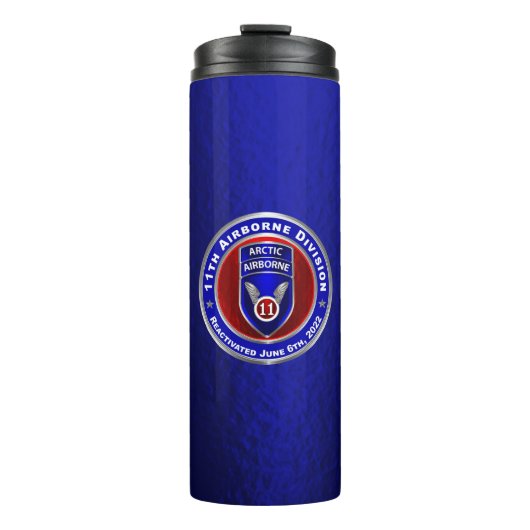 11e Luchtlandingsdivisie  Thermosbeker (Voorkant)