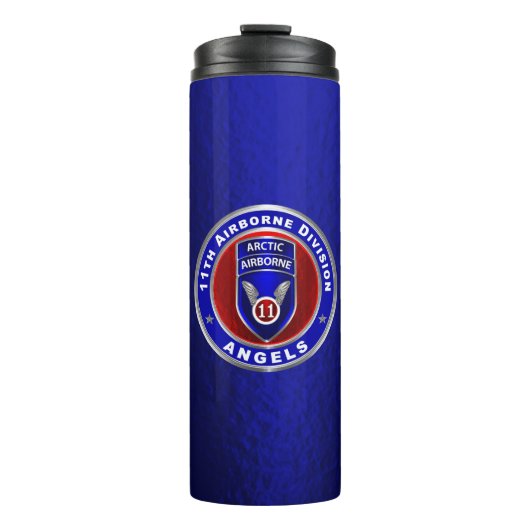 11e Luchtlandingsdivisie Thermosbeker (Voorkant)