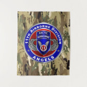 11e Luchtlandingsdivisie Wandkleed (Voorkant)