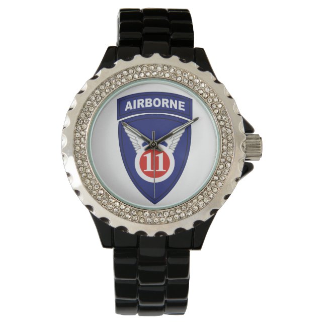 11e Luchtlandingsdivisie Watch Horloge (Voorkant)