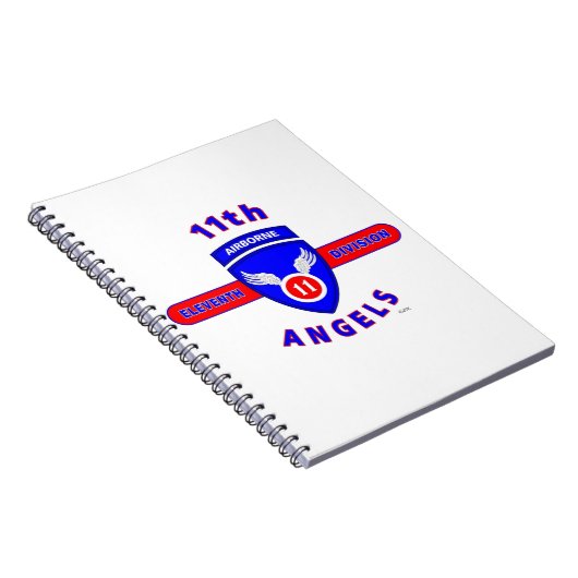 11E LUCHTVAARTAFDELING "ANGELS" NOTITIEBOEK (Rechterzijde)