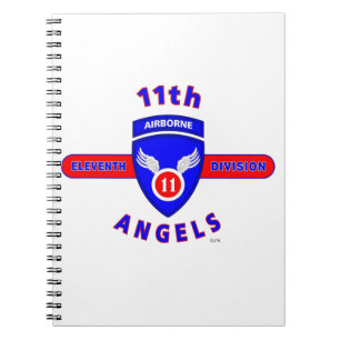 11E LUCHTVAARTAFDELING "ANGELS" NOTITIEBOEK