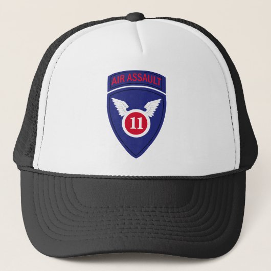 11e Luchtvaartdivisie Air Assault Trucker Pet (Voorkant)