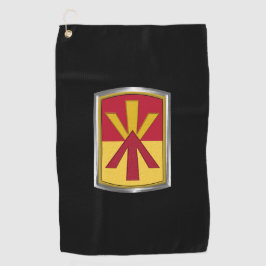 11e luchtverdedigingsbrigade Gepersonaliseerd patc Golfhanddoek