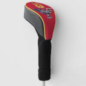 11e Luchtverdedigingsbrigade “Train To Fight” Adel Golfheadcover (Schuin)