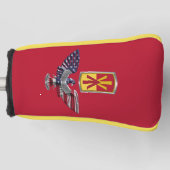 11e Luchtverdedigingsbrigade “Train To Fight” Adel Golfheadcover (Voorkant)