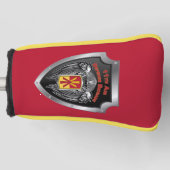 11e luchtverdedigingsbrigade "Trein to Fight" Golfheadcover (Voorkant)