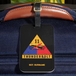 11e Pantserdivisie "Thunderbolt" ontzet Bagagelabel