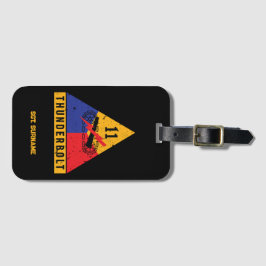 11e Pantserdivisie "Thunderbolt" ontzet Bagagelabel