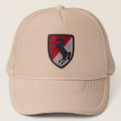 11e Pantserregiment ACR OPFOR Fort Irwin Trucker Pet (Voorkant)