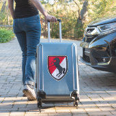 11e Pantserregiment Fort Meade Contour Sticker (Koffer Insitu)