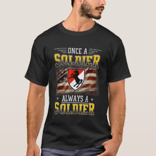 11e pantserregiment veteraan altijd een Sol T-shirt