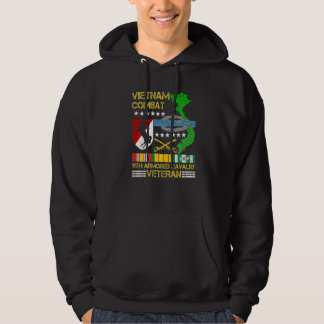 11e Pantserregiment Vietnam Combat Vete Hoodie